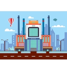 Beer factory 1 vector image
