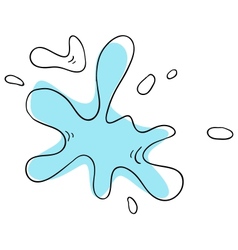 Splash vector image