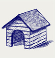 Dog House vector image