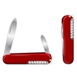 Swiss army knife vector image