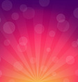 Sunburst background vector image