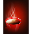 Coffee cup vector image