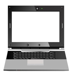 Notebook computer vector image
