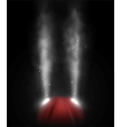 Foggy day vector image