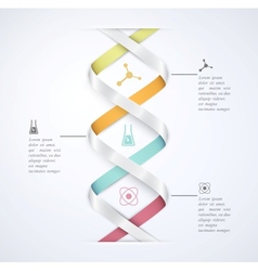Science infographic vector image