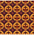 Seamless floral pattern vector image