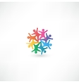 Business partners sign vector image