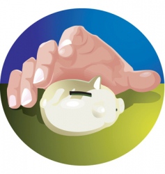 Save money vector image