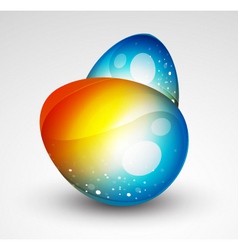 Abstract egg Abstract egg vector image