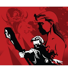 Egyptian Penalty vector image