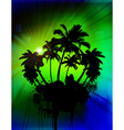 Summer background vector image