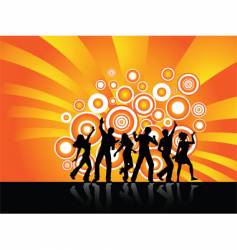 Party people vector image
