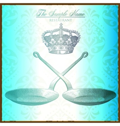 Vintage cover vector image