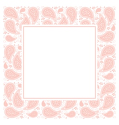 Paisley Border vector image