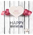 Gift cards with ribbon background vector image