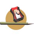 Pencil sharpener vector image