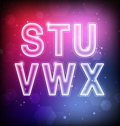 Abstract Font S-X vector image