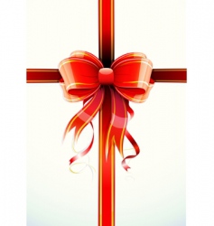 Gift wrapped vector image