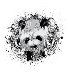 Grunge t-shirt design vector image