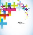 Colored background vector image
