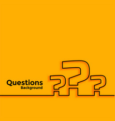 Help and support question mark background in red Vector Image