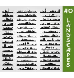 City landscape7 vector image