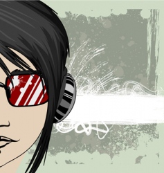 Music people vector image