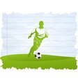 Soccer Player vector image