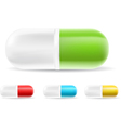 Capsule Pills vector image
