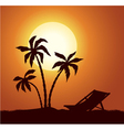 Summer background vector image