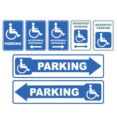 Disability sign vector image
