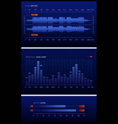 Sound lab vector image