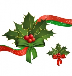 Christmas decoration vector image