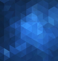 Blue Triangle Abstract Background vector image