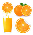 Orange Background Orange Background vector image