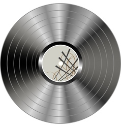 Vinyl record vector image