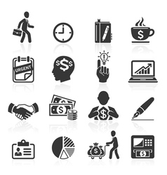 Business icons Business icons vector image