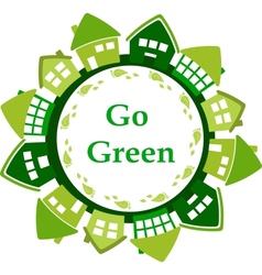 Go green vector image