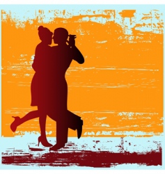 Tango grunge vector image