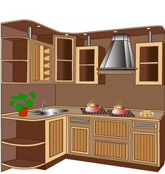 Kitchen Unit vector image