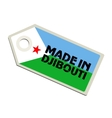 Made in Djibouti vector image