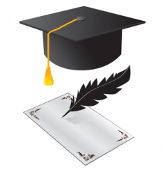 Graduation day vector image