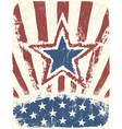 Patriotic independence day poster vector image