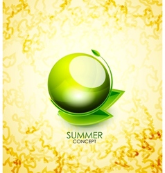 Summer concept vector image