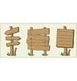 Set of boards vector image