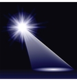 Abstract Blue Light vector image