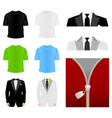 Fashionable clothes vector image
