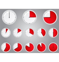 Timers vector image