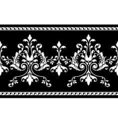 Scroll border vector image