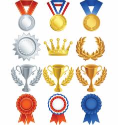 Awards vector image